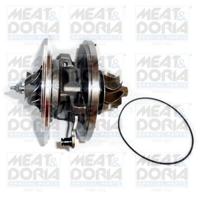 Core assembly, turbocharger